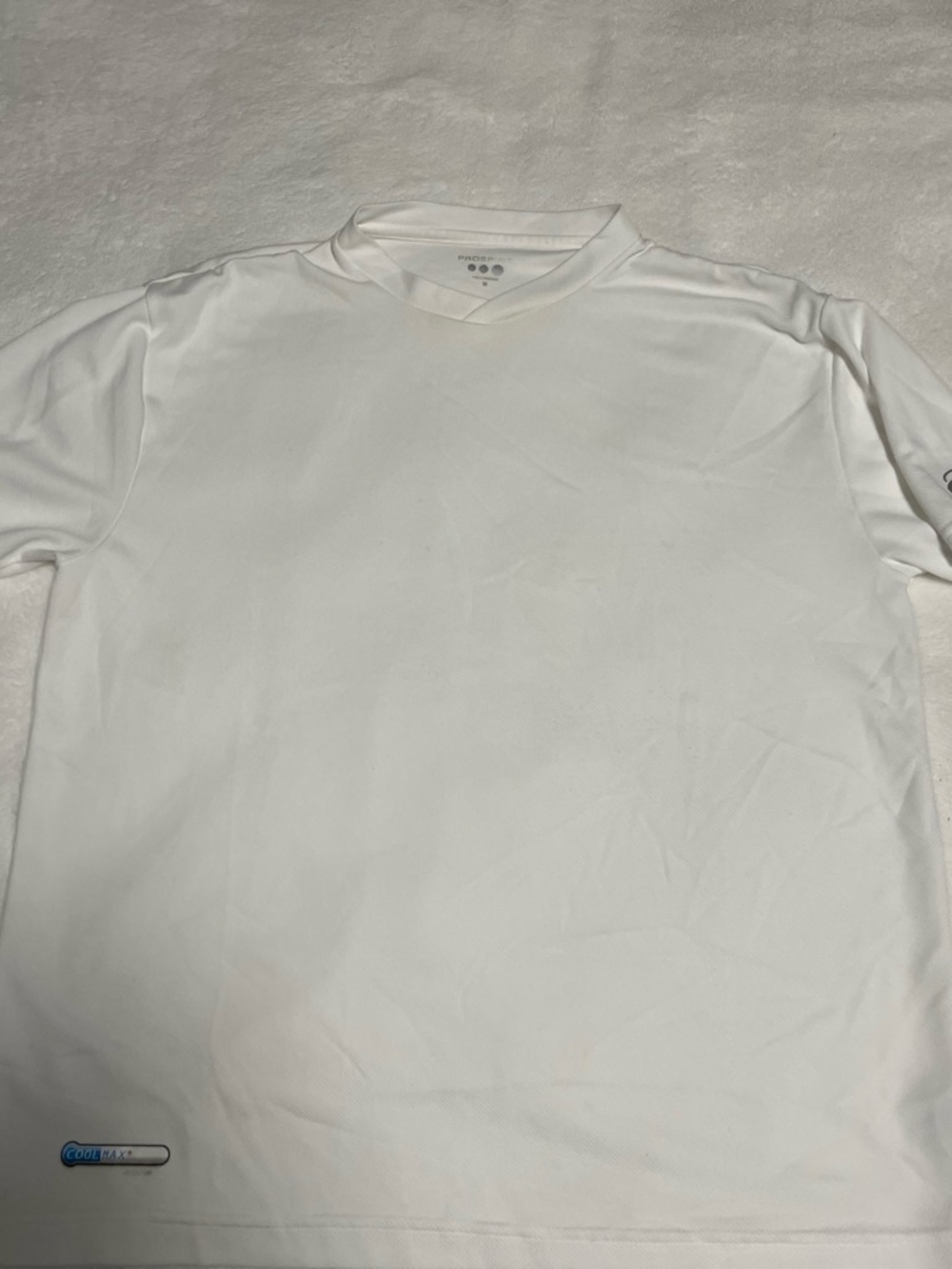 Prospirit White Short Sleeve Performance Tee